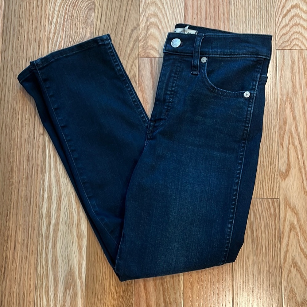 Madewell Petite Stovepipe Jeans in macintosh wash: tencel™ denim edition